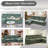 Praylow 114.2"W Polyester Upholstery Down Feather Filled Modular Sectional, Adjustable Backrest & Back Cushion, 22.8" Deapth Seat-668324556