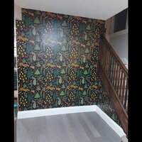 Rifle Paper Co. Menagerie Peel and Stick Wallpaper Cream