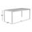 Devan Rectangular Outdoor Dining Table Umbrella Hole , 71 " W 35 " D-1005480192-963703149