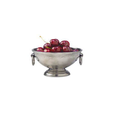 Deep Footed Bowl With Rings