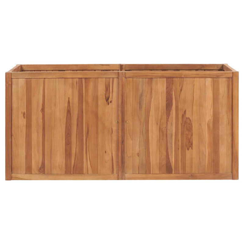 Sydnie Wood Raised Garden Bed, 27.6" H x 59.1" W x 19.7" D