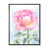 Toile avec cadre flottant noir
