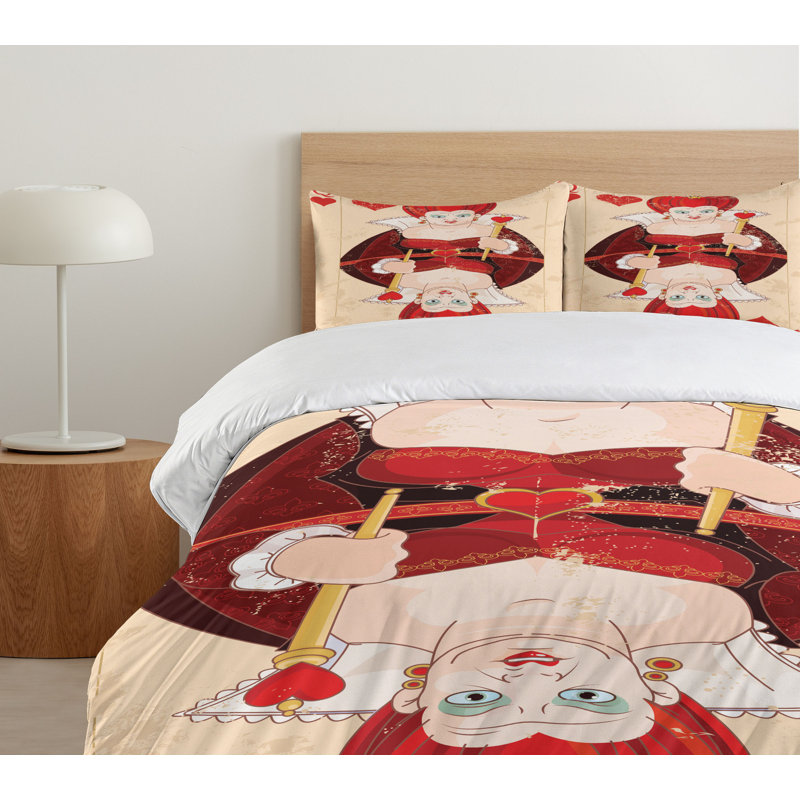 Polyester Duvet Cover, Queen Duvet Cover + 2 Standard Shams