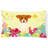 Easter Eggs Outdoor Throw Pillow