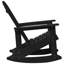 Adirondack Rocking Chair HDPE Outdoor Furniture Garden Seating Terrace-1816910674