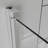 Goodyo Pivot Shower Doors, 32" W X 72" H Frameless Bi-Fold Swing Shower Door,1/4" (6Mm) Clear Tempered Glass, Chrome Finish Hardware, Reversible Installation-121703714