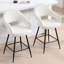 Tabouret de comptoir pivotant 26 po avec structure en métal (ensemble de 2)-562760716-562760718