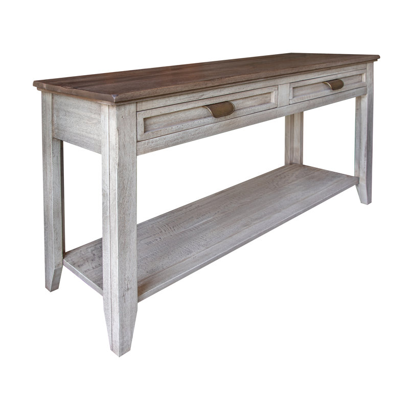 Evansville 2 Drawers With Shelf, Sofa Table
