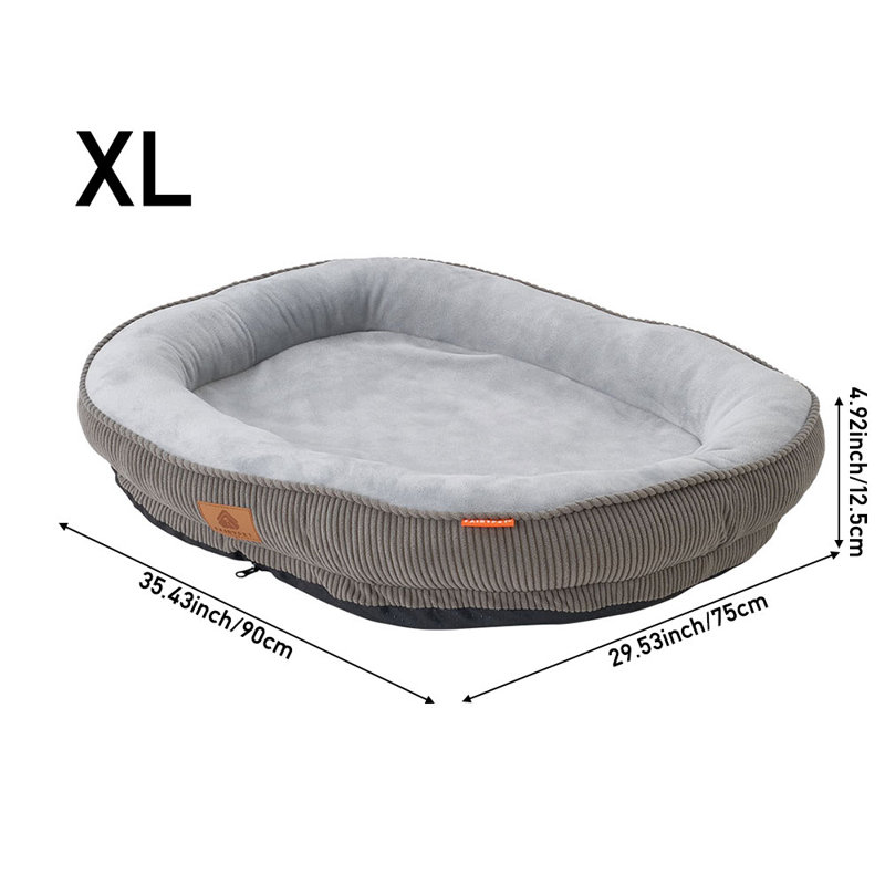 Corduroy Pet Bed, 90