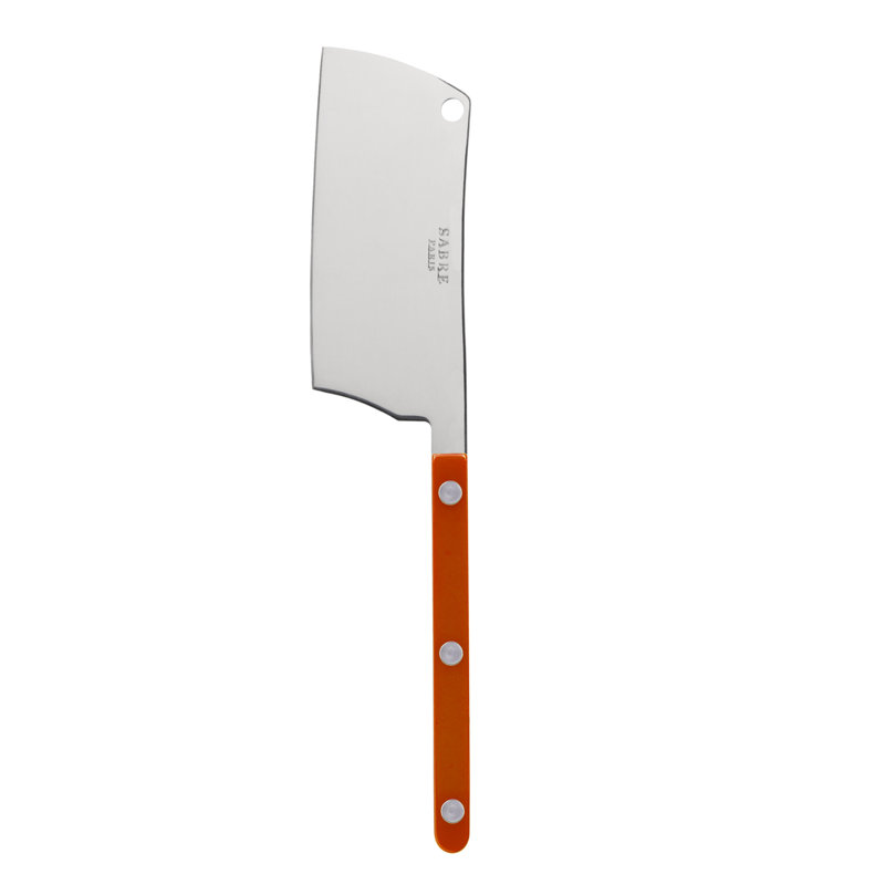 Bistrot Solid Cheese Knife, Orange