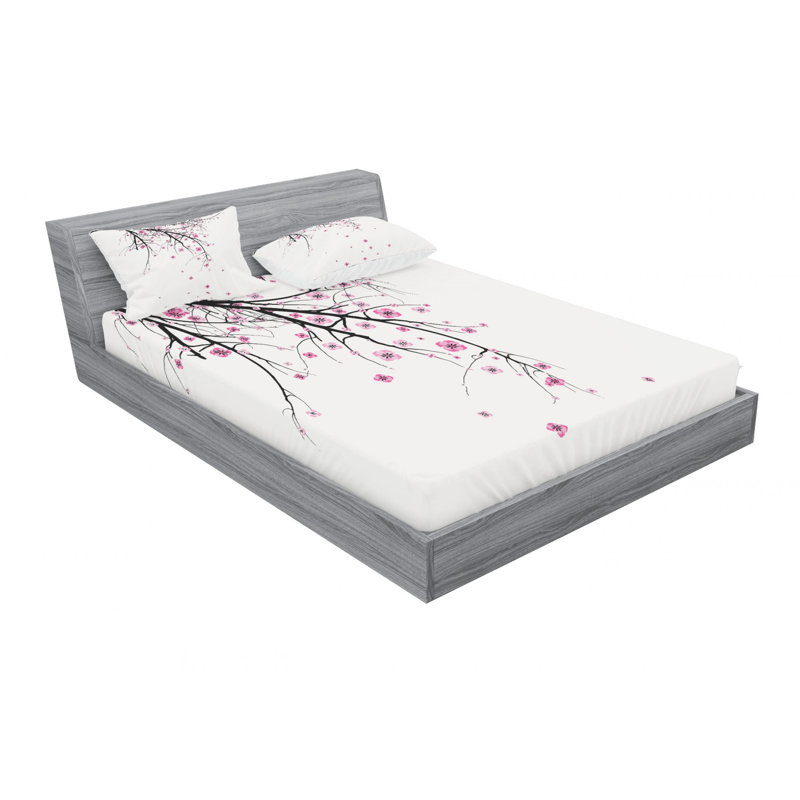 Microfiber Sheet Set, Full Sheet + Fitted Sheet + 2 Pillowcases