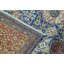 Hand-Knotted High-Quality Blue and Brown Area Rug