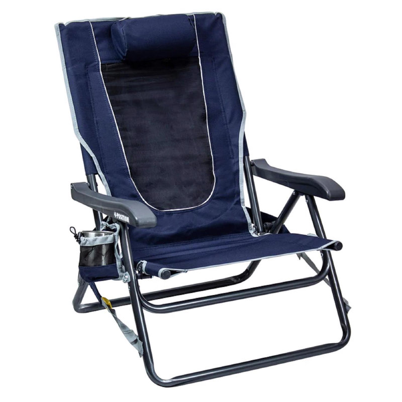  Backpack Event 4-Position Indigo Hard Arm Backpack Chair
