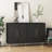 Sideboard With Adjustable Shelves And 4 Doors Fluted Panel-857040372