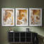 ABSTRACT Series CDXLII - Impression sur mesure avec cadre de qualité supérieure - 3 pièces-1681423418-1681423423