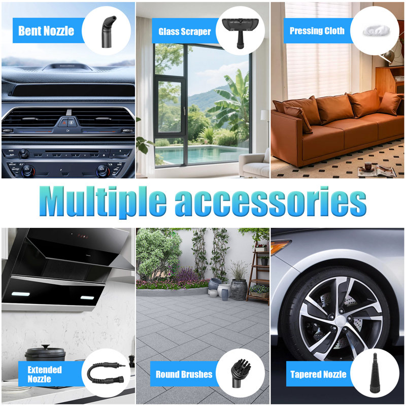 ANJUANK Steam Cleaner & Steam Mop