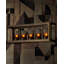 Lustre rectangulaire Tenebroso à 5 lumières
