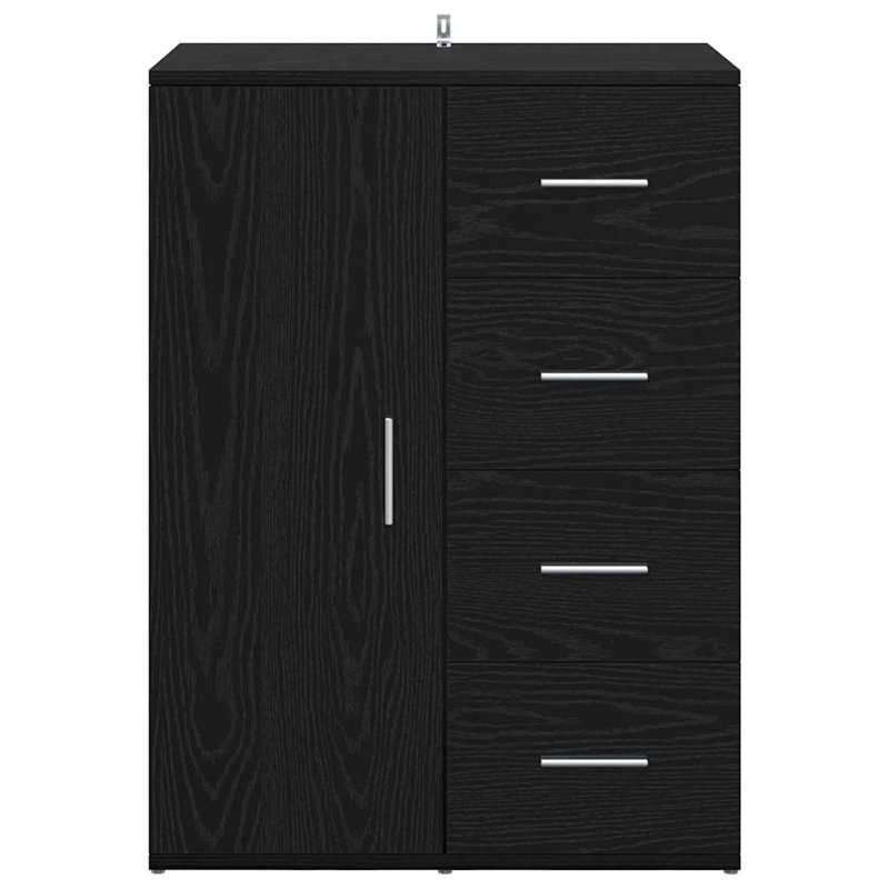 Sideboard Accent Chest, Black Oak