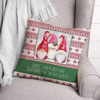Coussin No Place Like Gnome