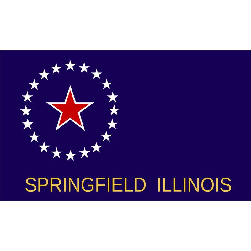 Springfield, Illinois, H 14 po x l 24 po