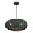 Acuna 3 Light Black Pendant Chandelier