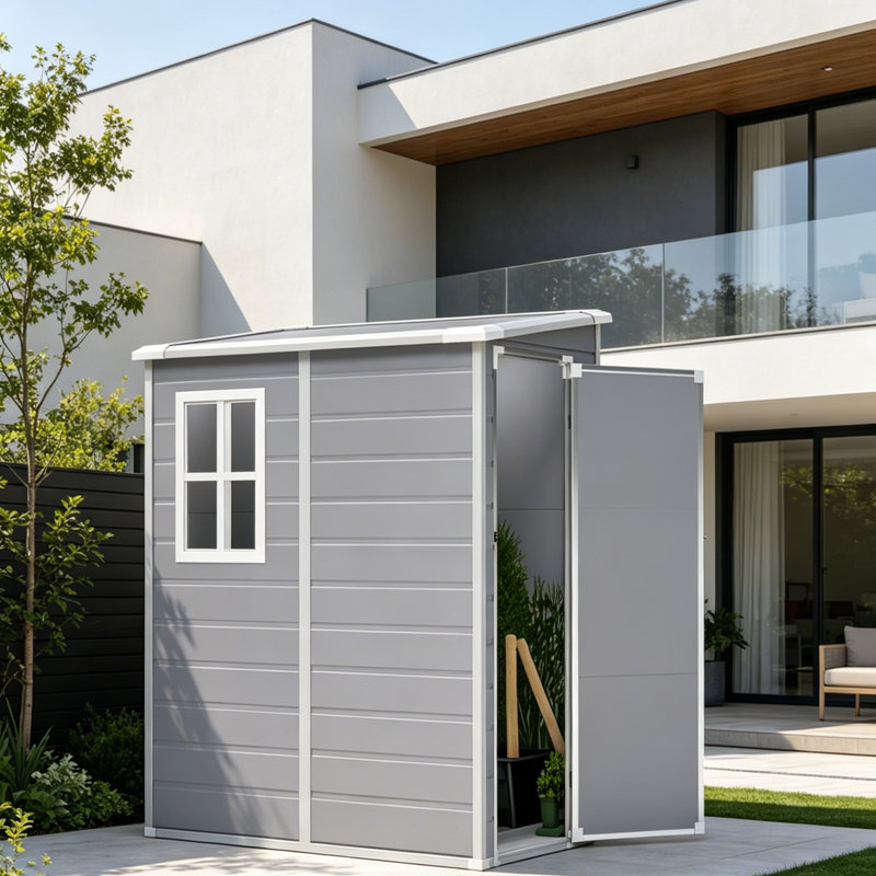 Outdoor Garden  Plastic Storage Shed