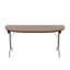 Buariki Half-circle 4 Person 160cm L Modular Training Table-131972305-131972317