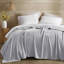 Couverture de luxe en coton de bambou, très grand, style moderne pour la maison