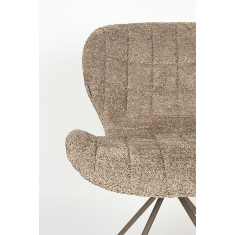 OMG Upholstered Dining Chair, Beige