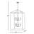 Ellis 8 - Light Dimmable Lantern Square / Rectangle Chandelier-136253537-136253549-136253547