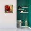 «Rouge from the garden» par Art Licensing Studio, art mural, 26 po x 26 po