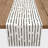 Alesander Rectangle Striped Polyester Table Runner-1023127789-1023103073