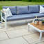 Dwija Metal 6 - Person Seating Group with Cushions-85855269-85855268
