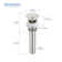 Circular Widespread 2-handle Bathroom Faucet with Drain Assembly