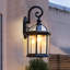 Lanterne murale d'extérieur de jardin avec lampe murale