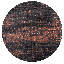 Round Abstract Area Rug-93636394