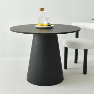 Agne 35" Round Pedestal Dining Table