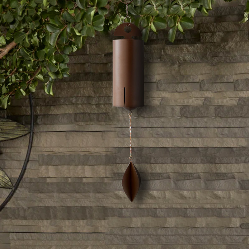 Cloche suspendue Larock Brown, H 42 po x l 5,30 po x P 5,30 po