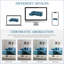 Canapé modulaire de 103,5 po en L à 4 sièges avec siège large et profond Repose-pieds mobile pour le salon | Chenille | Bleu marine-1029776777