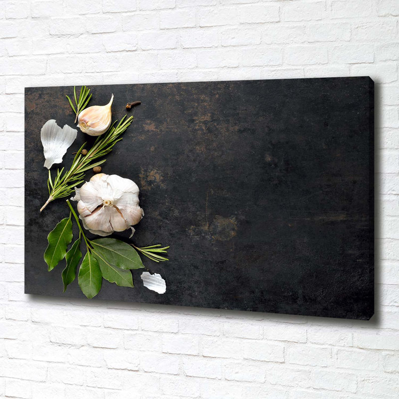 Garlic - Wrapped Canvas Print