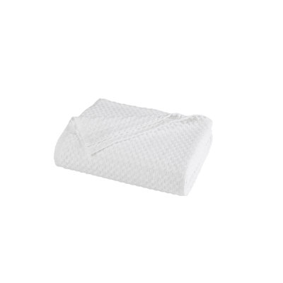 Brooklyn Loom Cotton Waffle Throw Blanket