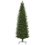 Eagle Fraser Slim Green Fir Artificial Christmas Tree with Dura-lit LED Clear/White Lights with Stand
