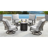 Mccomas Outdoor 5 - Piece Conversation Set