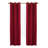 Mcgowen 100% Cotton Solid Room Darkening Thermal Grommet Curtain Panels-19339113-19339111