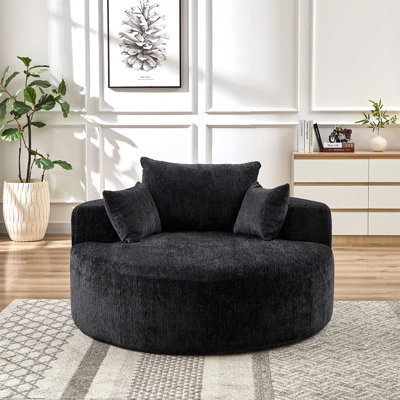 Canapé simple 55 po en chenille éponge