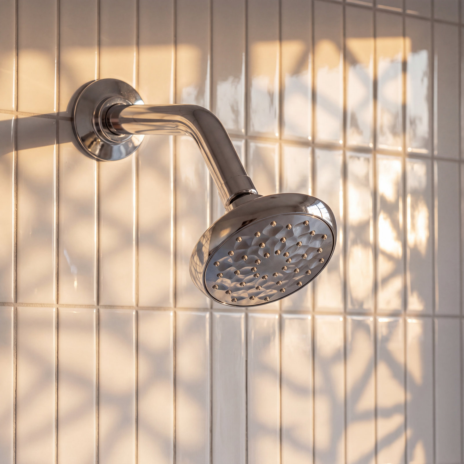 Awaken Single-Function Fixed Shower Head, Polished Chrome, 1.5 GPM