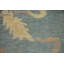 Tapis bleu à motif végétal Ziegler 8x8