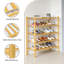 Range-chaussures empilable en bambou-126191622