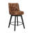 Arleine Swivel 26.7'' Upholstered Counter Stool-972762323