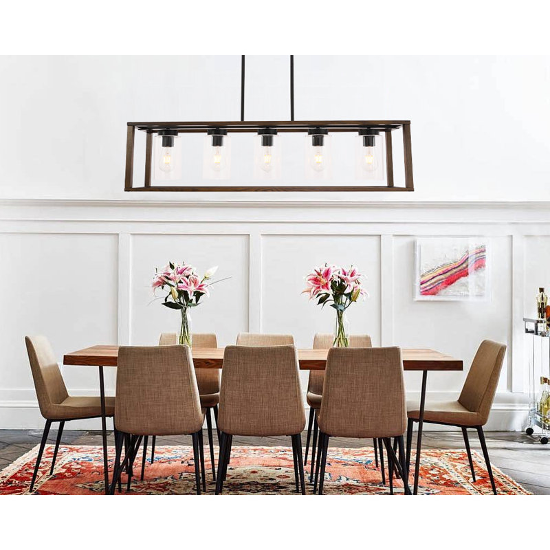Esgardo 5 - Light LED Kitchen Island Pendant